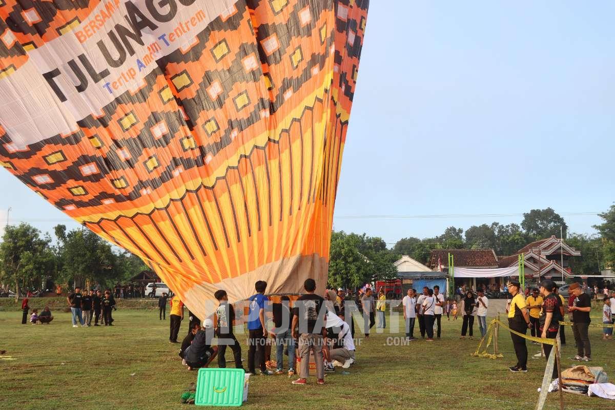 Jelang Festival, Polres Tulungagung Gelar Pelatihan Membuat Dan Menerbangkan Balon Udara 1 1000274097