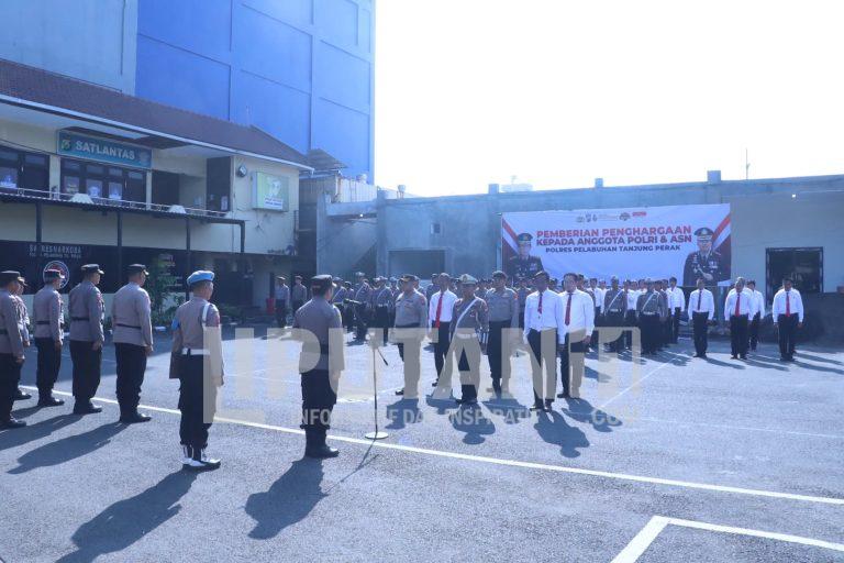 Anggota Polres Tanjung Perak diganjar Penghargaan, Berprestasi IMG 20250617 WA0048
