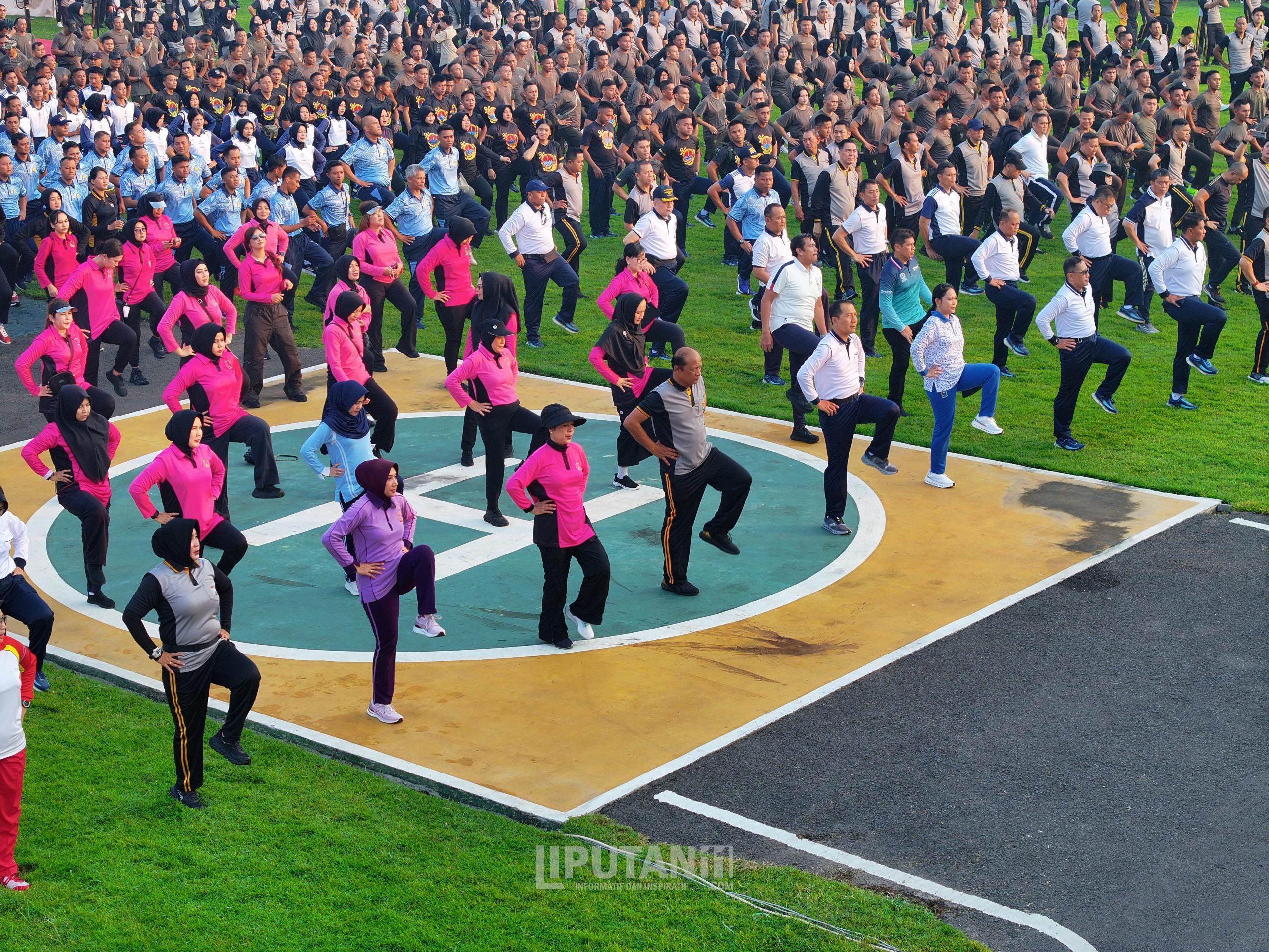 Jelang Hari Bhayangkara ke - 79, Polda Jatim - TNI & Forkopimda Olahraga Bareng 2 IMG 20250621 WA0048 scaled