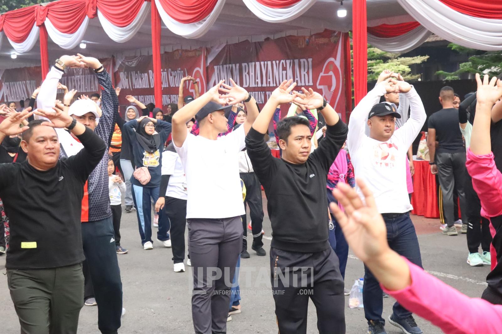Jelang HUT Bhayangkara ke - 79, Polres Tanjung Perak Gelar CFD & Olga Bersama 1 IMG 20250622 WA0029
