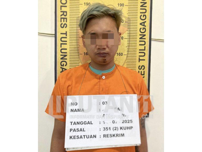 Terpengaruh Miras, Pria ini Lakukan Penganiayaan Kini Diamankan Satreskrim Polres Tulungagung 1000402189