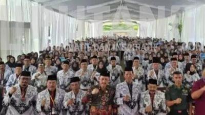 Muhadi Kembali Terpilih Secara Aklamasi Sebagai Ketua PGRI Tulungagung IMG 20250704 WA0018