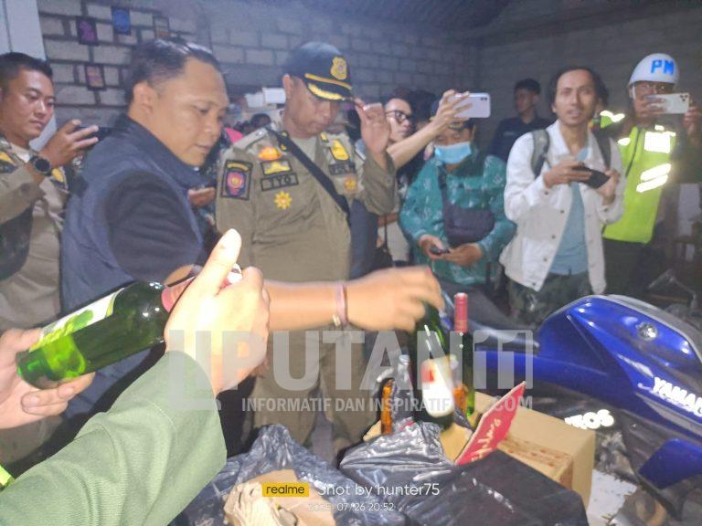Razia Warkop Karaoke, Satpol PP Tulungagung Sita Puluhan Botol Miras IMG 20250727 WA0025