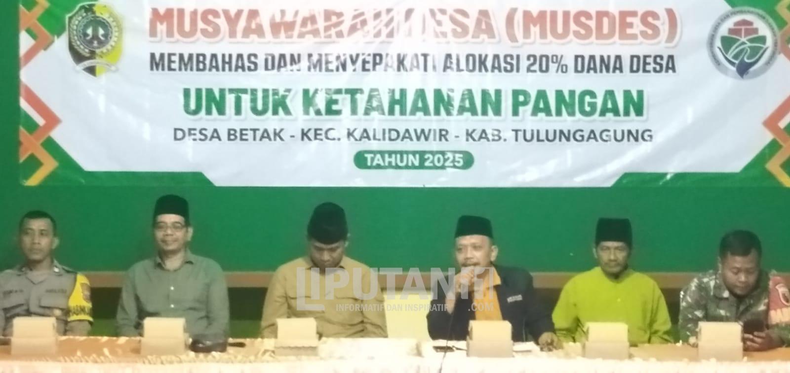 Musdes Desa Betak Bahas Alokasi 20% Dana Desa untuk Ketahanan Pangan 3 IMG 20250808 WA0056