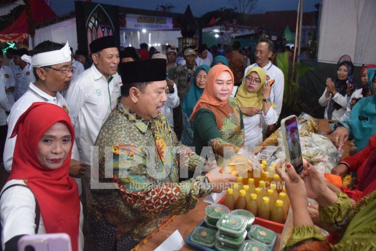 Bupati Warsubi Buka Gelar Potensi Desa dan Pasar Rakyat Bandarkedungmulyo, Ajak Warga Dukung Produk Lokal IMG 20250820 WA0055