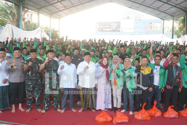 Ratusan Ojol Jombang Gelar Doa Bersama di Kediaman Abah Warsubi IMG 20250901 WA0076