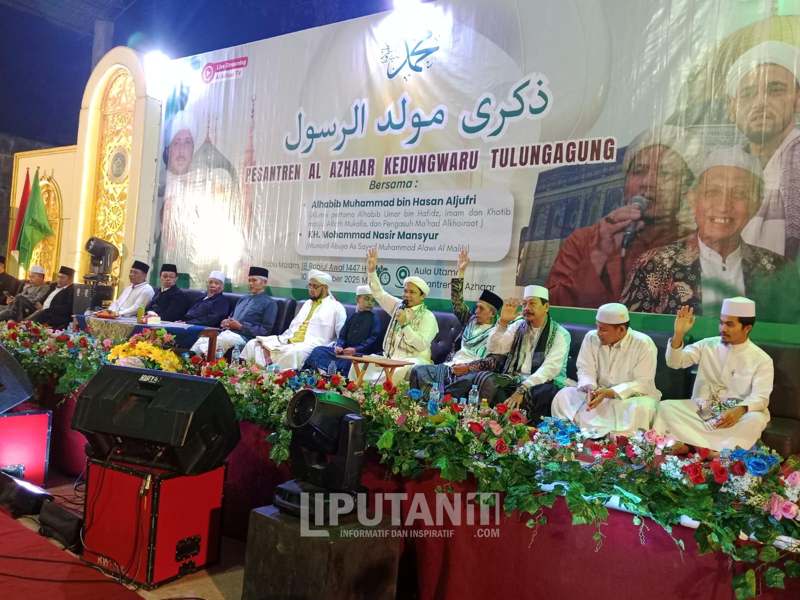 Peringati Maulid Nabi Muhammad SAW, Pesantren Al Azhaar Hadirkan Habib dari Yaman dan Munsyid Abuya Mekkah