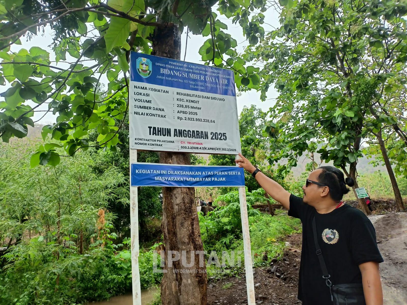 Diduga Menggunakan Material Ilegal ,Proyek Rehabilitasi Dam Siguwo Di Sorot 1 IMG 20251029 WA0138