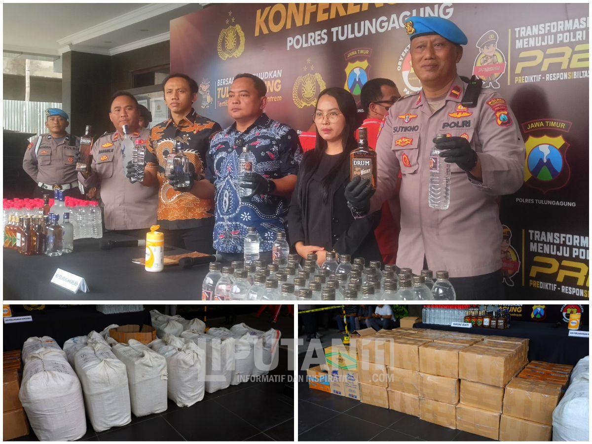 Polres Tulungagung Bongkar Jaringan Penjualan Miras Online, 3 Tersangka Diamankan 2 1000650535