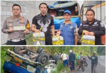 Truk Terguling di JLS Tulungagung Diduga Angkut BBM Ilegal, Polisi Panggil PT Ganani