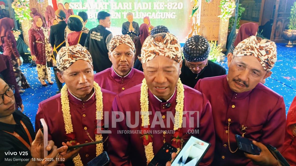 Hari Jadi Kabupaten Tulungagung Ke 820 , Gelar Prosesi Bersih Nagari, Ini Kata Bupati Gatut Sunu 1 IMG 20251119 WA0008