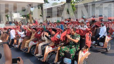 100 Becak Listrik untuk Jombang: Wujud Kepedulian Presiden Prabowo kepada Tukang Becak Lansia IMG 20251124 WA0002