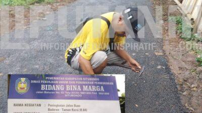Proyek Jalan Baderan-Taman Kursi Rp370 Juta Diduga Dikerjakan ‘Asal Rata’, Kualitas Jalan Dikorbankan! IMG 20251207 WA0170