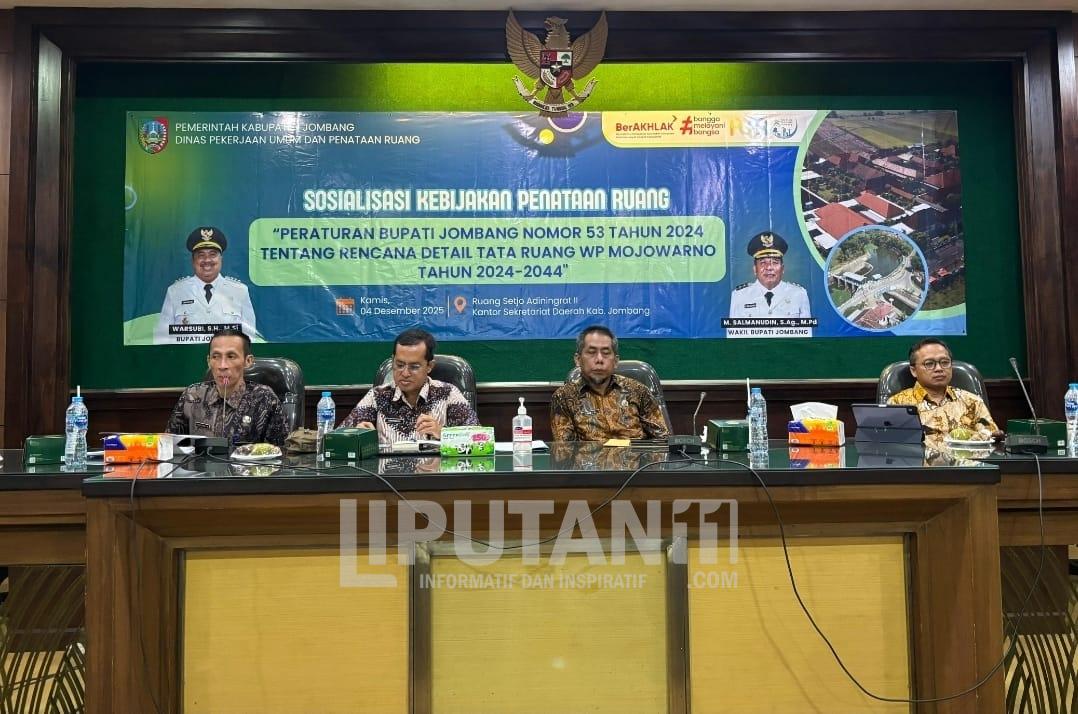 Pemkab Jombang Gelar Sosialisasi Perbup RDTR Mojowarno, Perkuat Tata Ruang dan Perizinan Berbasis OSS demi Pembangunan Berkelanjutan 1 IMG 20251208 WA0014