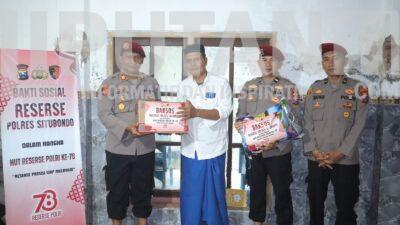 Satreskrim Polres Situbondo Beri Santunan Anak Yatim, Wujud Kepedulian di Hari Jadi Reserse ke-78 IMG 20251208 WA0095