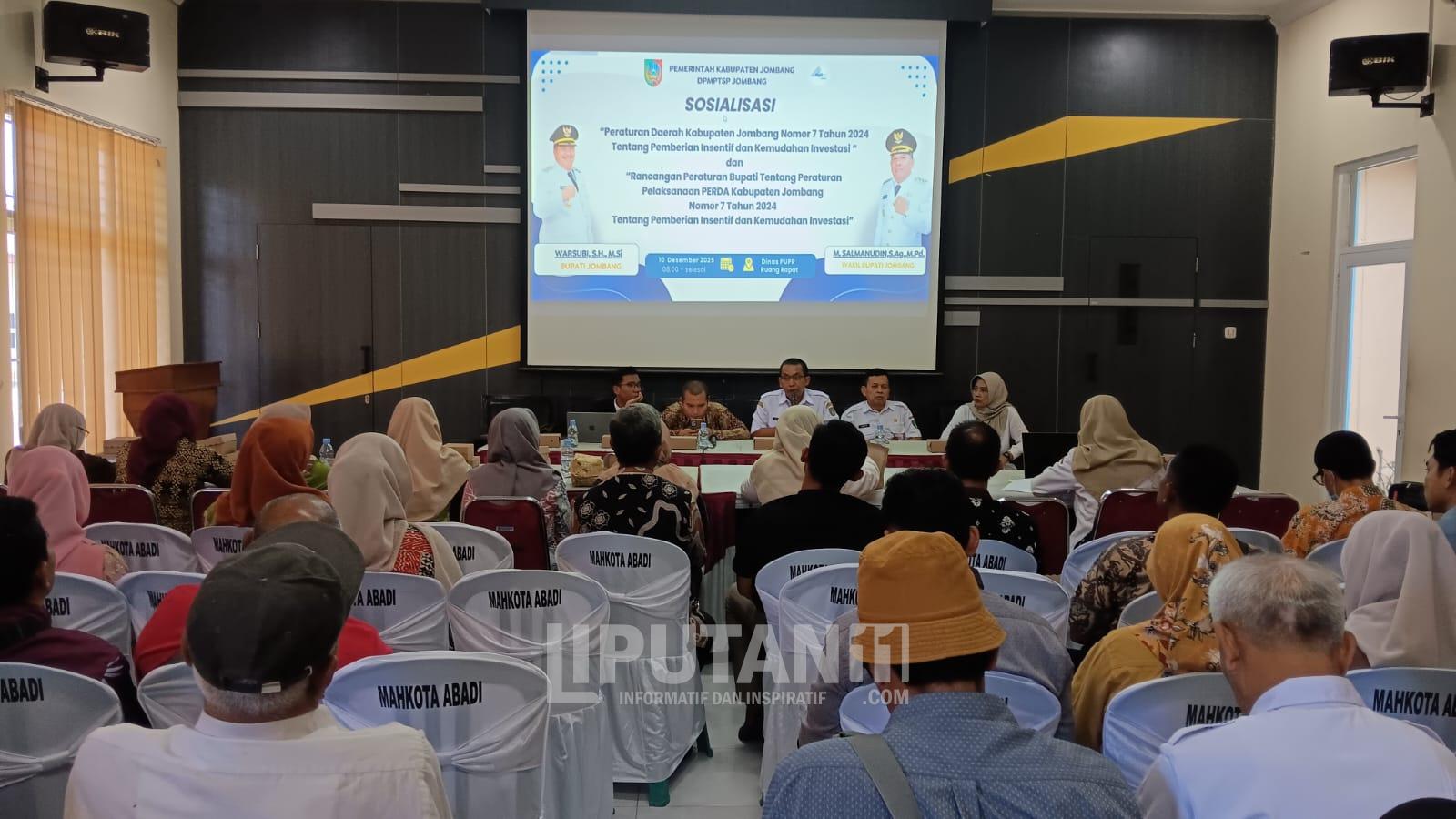 Pemerintah Kabupaten Jombang Genjot Investasi dengan Sosialisasi Perda Insentif Daerah 1 IMG 20251210 WA0012