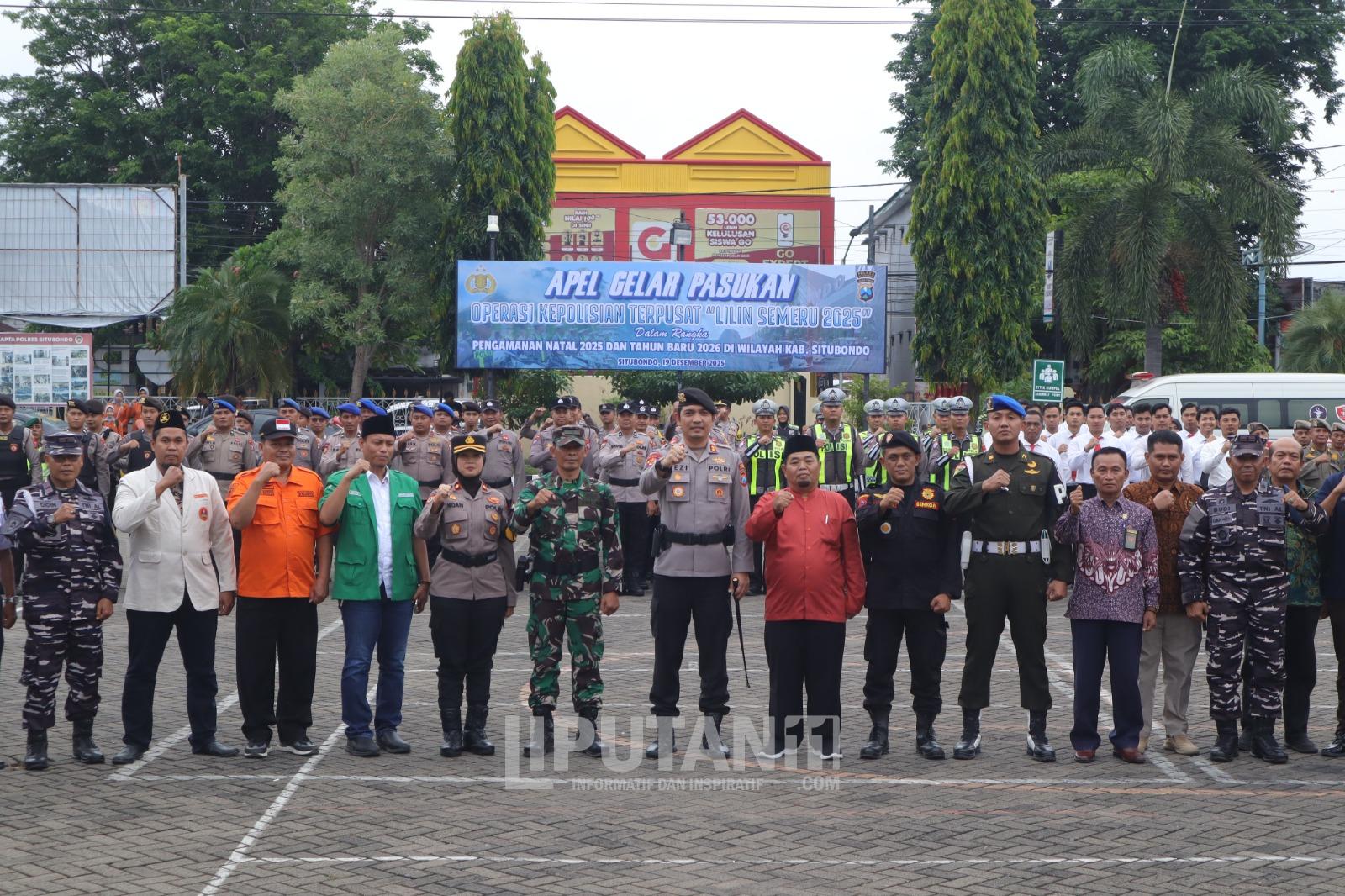 Apel Gelar Operasi Lilin Semeru 2025, Polres Situbondo Terjunkan Ratusan Personel dan Siapkan 5 Pos Amankan Nataru 1 IMG 20251219 WA0075