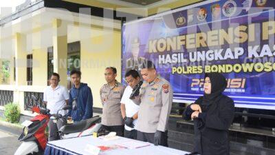 Polres Bondowoso berhasil ungkap pelaku curahmor bersama penadahnya IMG 20260121 WA0155