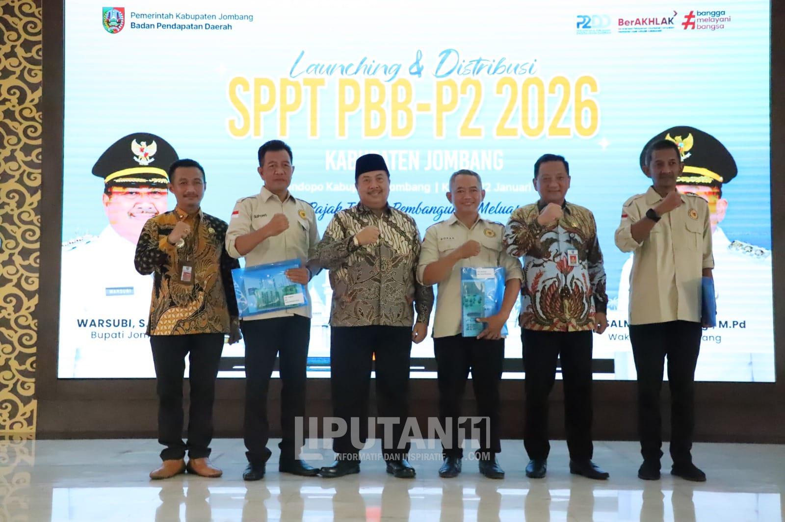 SPPT PBB-P2 2026 Diluncurkan, Pemkab Jombang Ringankan Beban Pajak Warga 1 IMG 20260122 WA0013