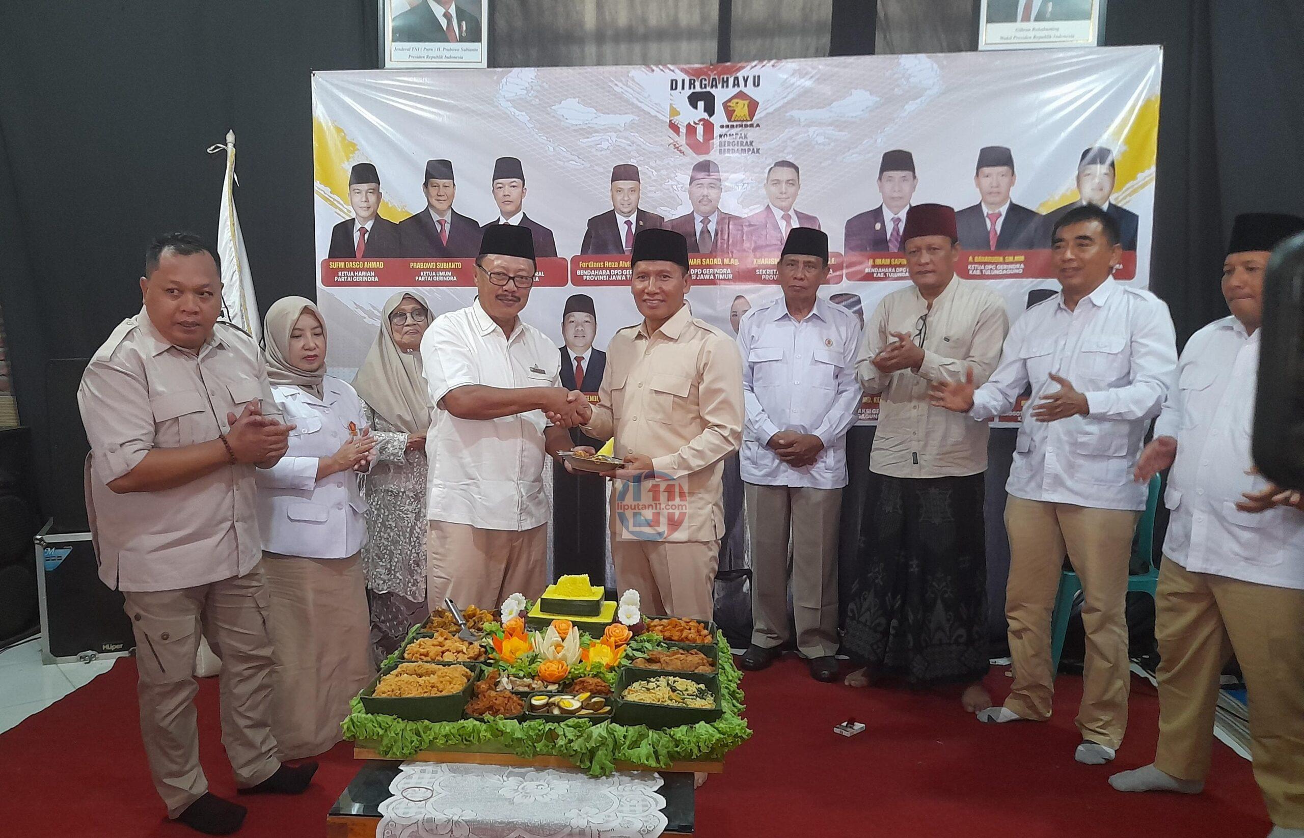 HUT ke-18 Partai Gerindra, Ketua DPC Tulungagung Tekankan Kekompakan dan Target Pemilu 1 IMG 20260208 WA0012 scaled