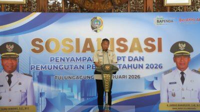 Bapenda Sosialisasikan PBB-P2 Tahun 2026, Bupati Tulungagung Sebut Capaian 2025 Sudah Lampaui Target IMG 20260208 WA0130