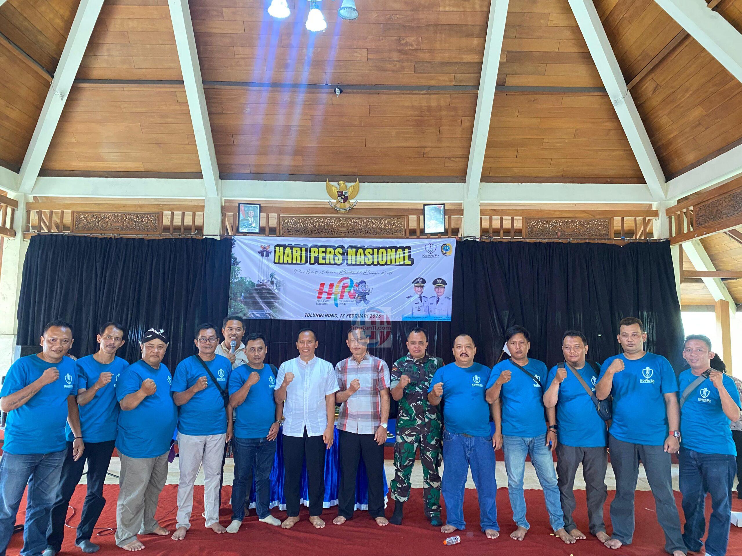 KoWaTa Gelar Peringatan HPN 2026, Wabup Tulungagung Tekankan Sinergi Media dan Pemerintah 1 IMG 20260213 WA0227 scaled