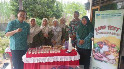 Bimtek Tes Cepat Makanan Jadi Bagian Edukasi Kesehatan pada TMMD 127 Tahun 2026 Kodim Kediri di Desa Gadungan IMG 20260213 WA0234