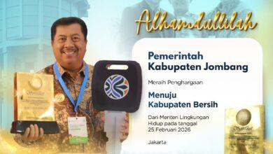 “Jombang Raih Penghargaan Nasional Pengelolaan Sampah, Masuk 16 Besar Kabupaten Terbersih se-Indonesia” 2 IMG 20260225 WA0010