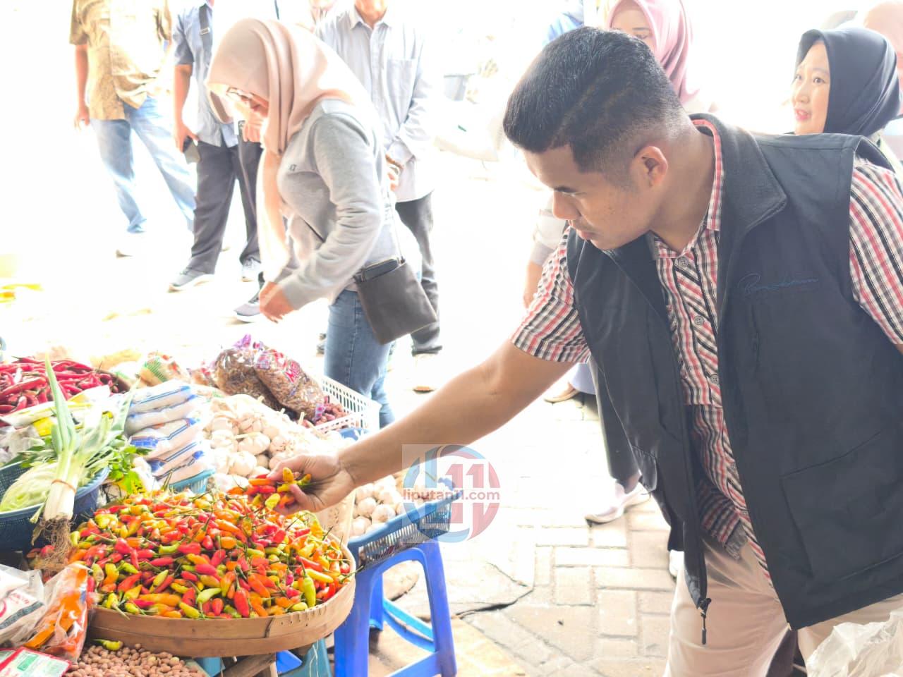 Satgas Pangan Polres Tulungagung Pantau Bapokting di Pasar Ngunut, Harga Cabe Rawit Relatif Tinggi IMG 20260228 WA0077