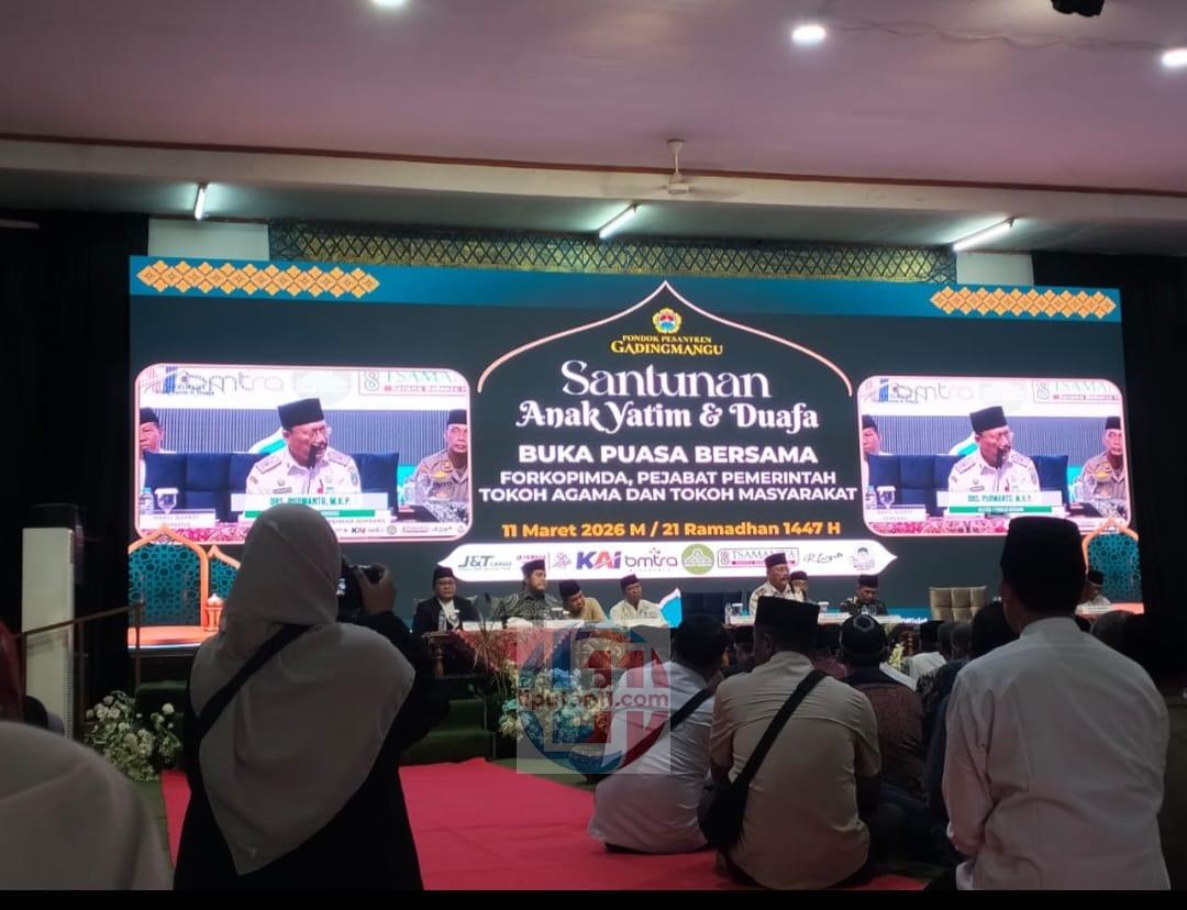 Ponpes Gading Mangu Jombang Santuni Anak Yatim dan Dhuafa, Pererat Silaturahmi di Bulan Ramadhan 1 IMG 20260312 WA0000