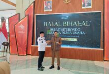 Perhutani Bondowoso Menyerahkan 1.000 Bibit Jati dan Mahoni Di Acara Halal Bi Halal Di Pemkab Situbondo 4 IMG 20260330 WA0066