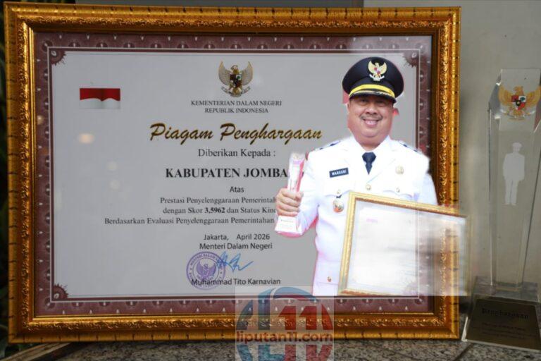 Prestasi Gemilang! Kabupaten Jombang Peringkat 4 Nasional dalam Evaluasi Penyelenggaraan Pemerintahan Daerah IMG 20260428 WA0003