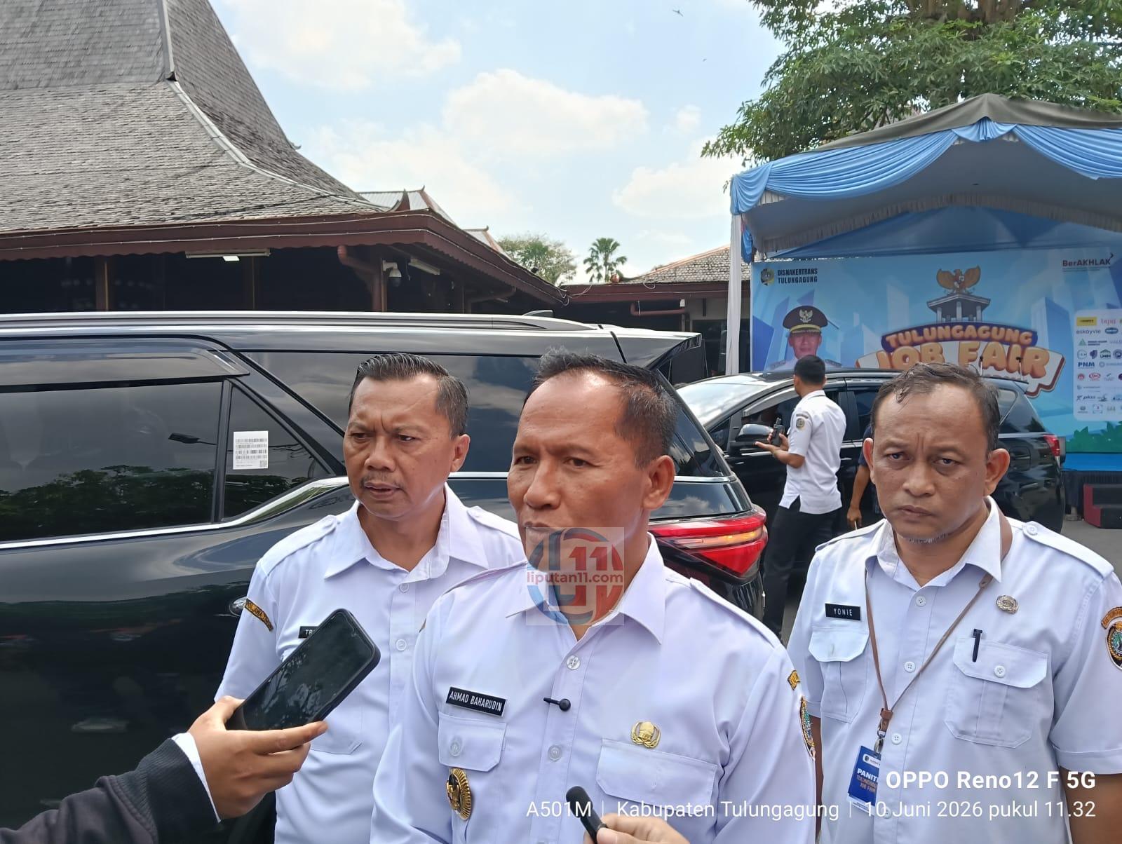 Tulungagung Job Fair 2026, Resmi Dibuka Plt Bupati Ahmad Baharudin 1 IMG 20260610 WA0133
