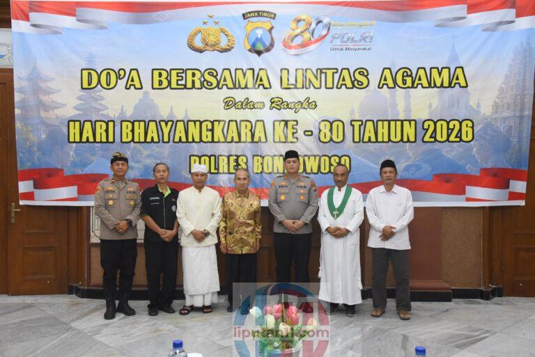 Hari Bhayangkara ke 80, Polres Bondowoso Satukan Doa Lintas Agama, Teguhkan Komitmen Mengabdi untuk Negeri IMG 20260630 WA0142