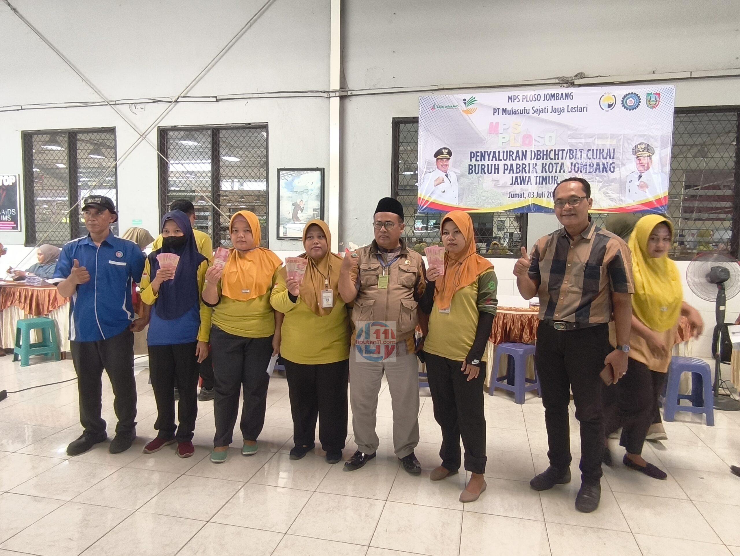 BLT DBHCHT Cair Lebih Awal, Ribuan Pekerja PT MPS Ploso Terima Bantuan Rp800 Ribu 1 IMG 20260703 100605 scaled