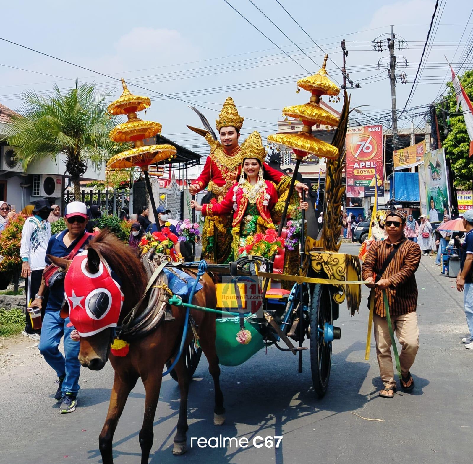 Salah satu peserta dari Perum Bumi Denanyar Indah