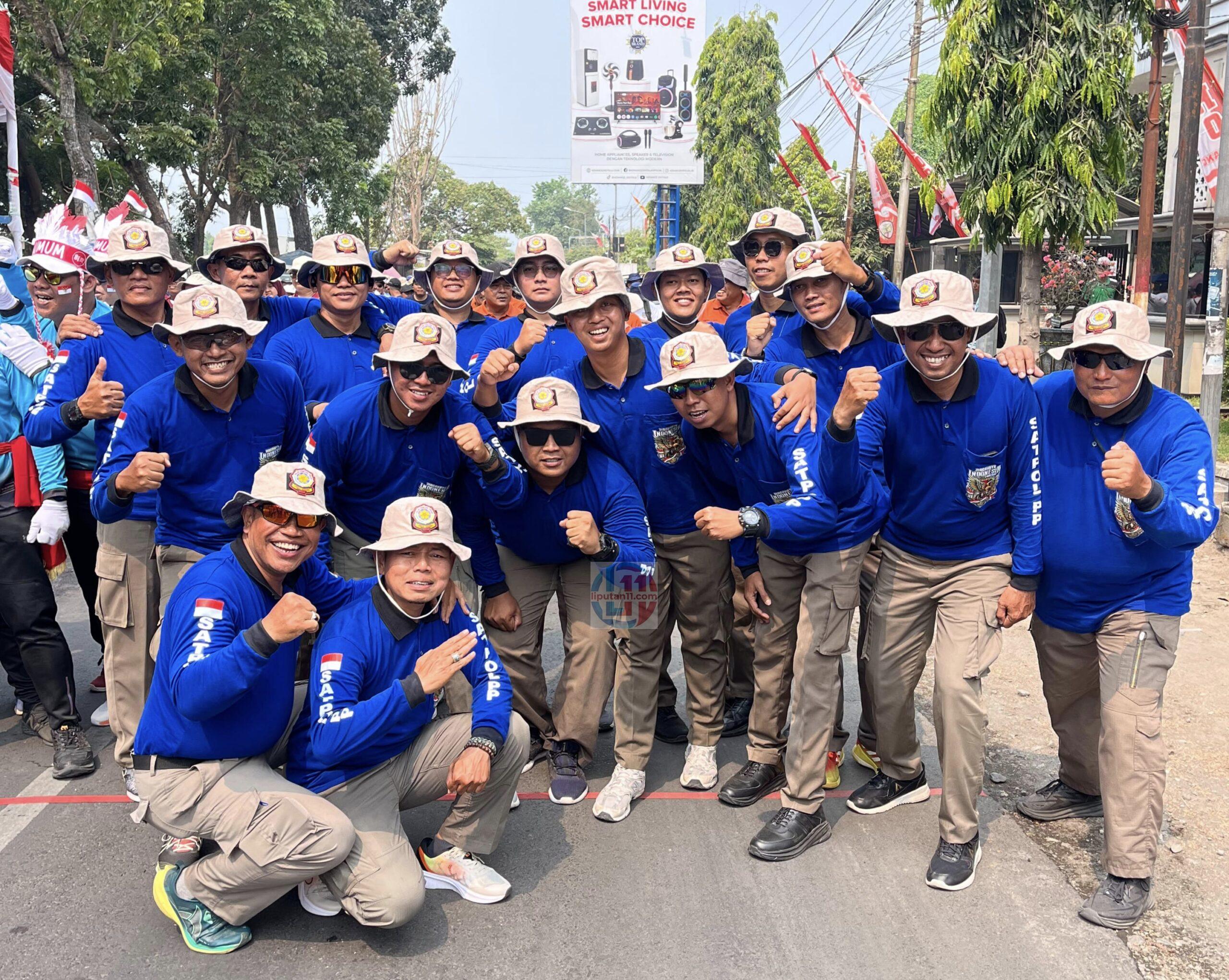 Satpol PP Jombang Warnai Gerak Jalan ROJO 2026, Semangat Kebersamaan Jadi Energi Peringatan Kemerdekaan 1 IMG 20260815 075554 scaled