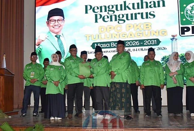 DPC PKB Tulungagung Gelar Muskercab Dan Pengukuhan Pengurus IMG 20261005 WA0032